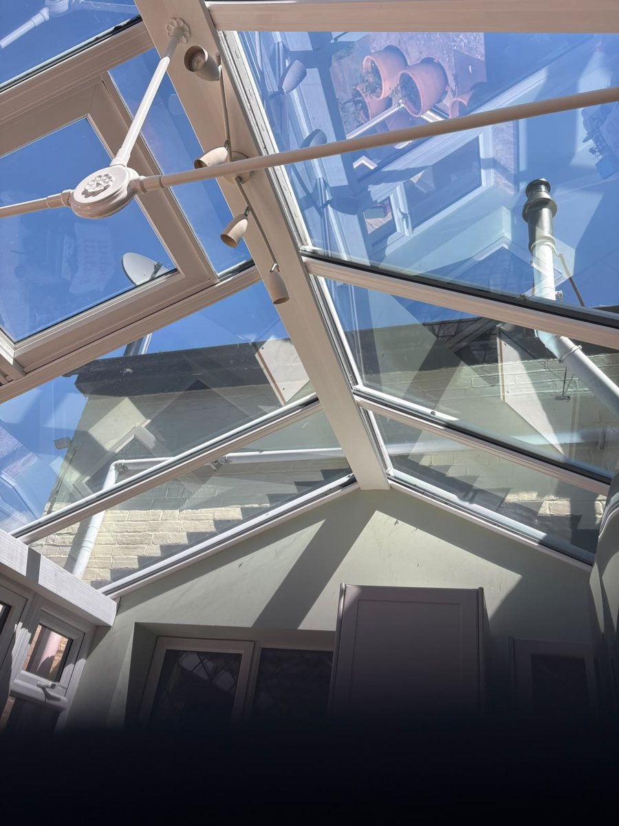 Conservatory and orangery solar window film installation in Bexhill-on-Sea by Southpoint Window Films