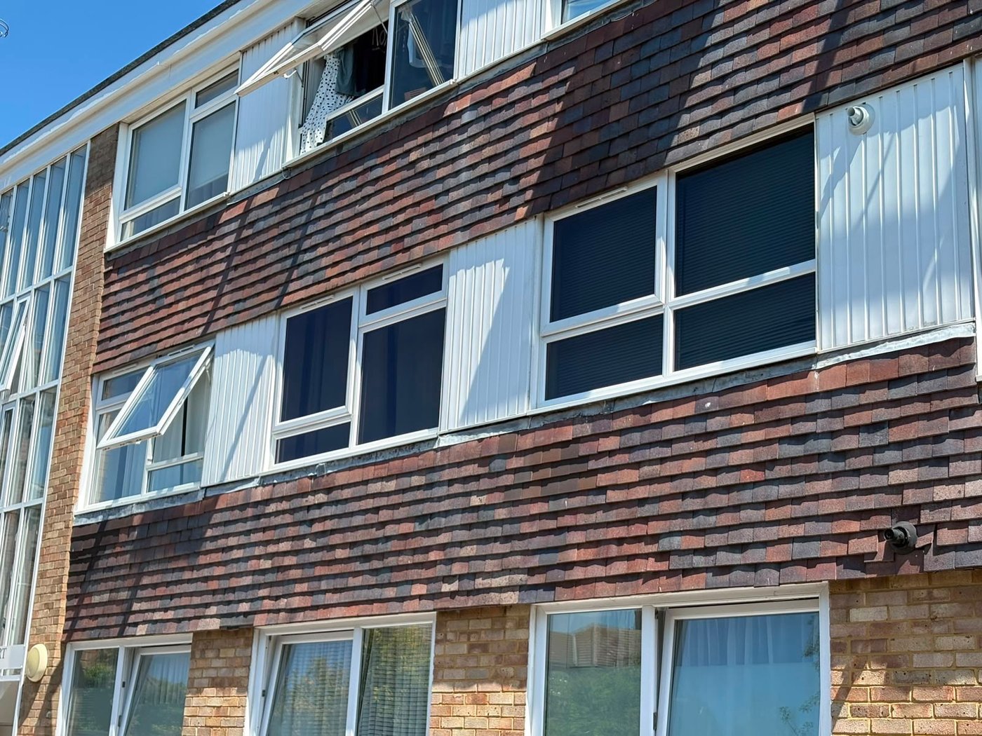 3M Prestige 40 exterior solar window film on a residential property in Burgess Hill by Southpoint Window Films
