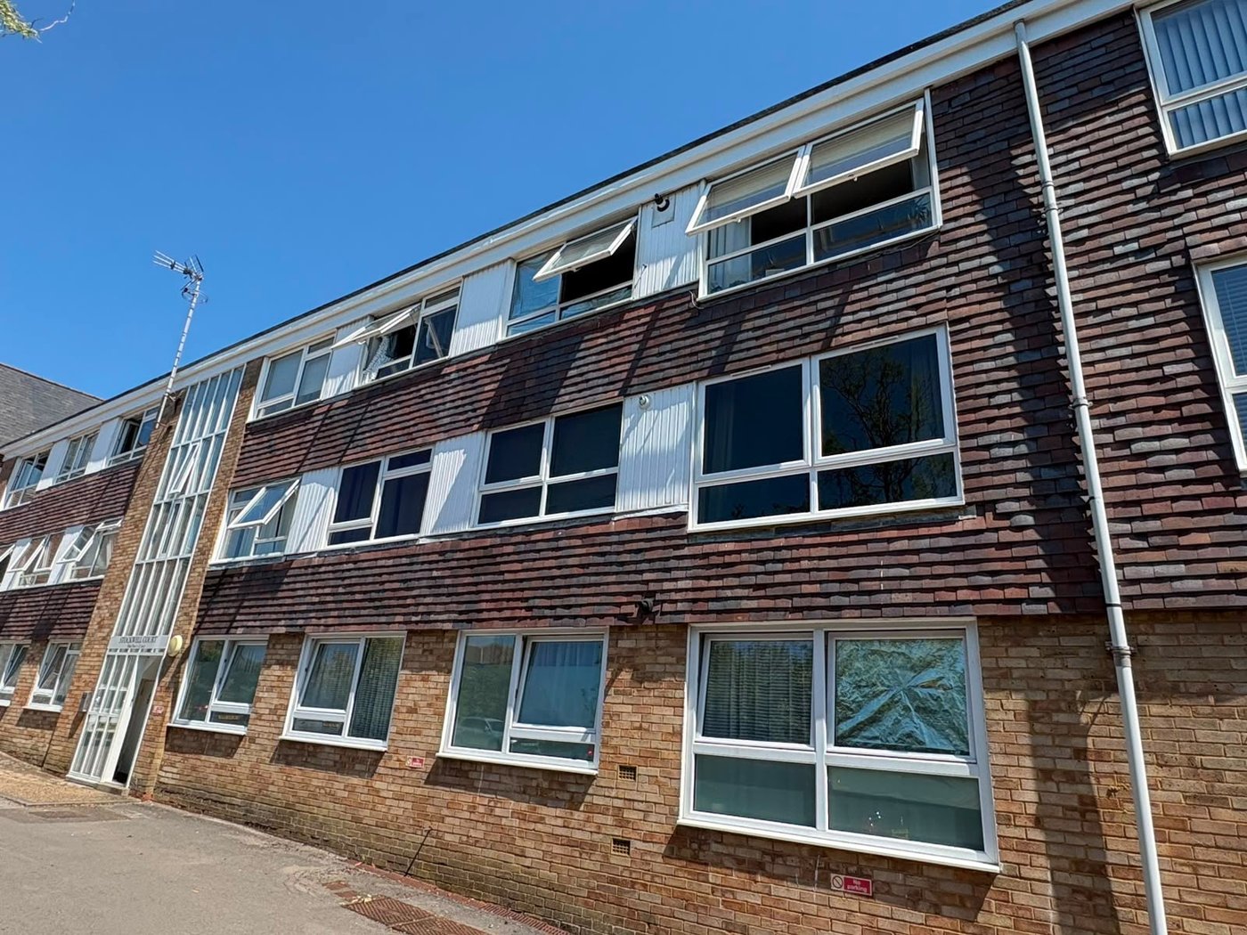 3M Prestige 40 exterior solar window film on a residential property in Burgess Hill by Southpoint Window Films
