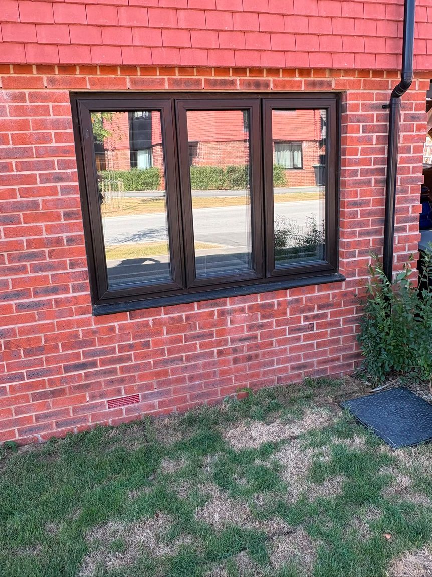 AVSteel 35 solar control and privacy window film on a home in Haywards Heath by Southpoint Window Films