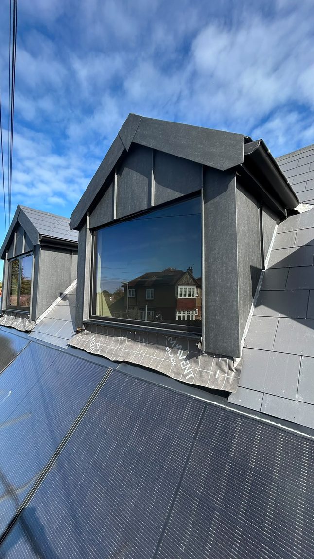 3M Prestige 40 solar window film fitted to first-floor bedroom windows at a home in Epsom, Surrey, by Southpoint Window Films