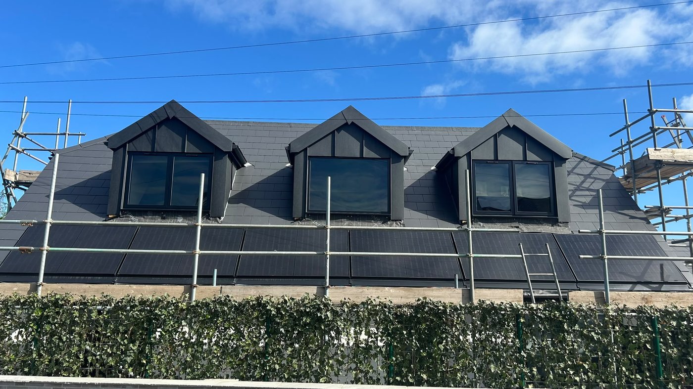 3M Prestige 40 solar window film fitted to first-floor bedroom windows at a home in Epsom, Surrey, by Southpoint Window Films
