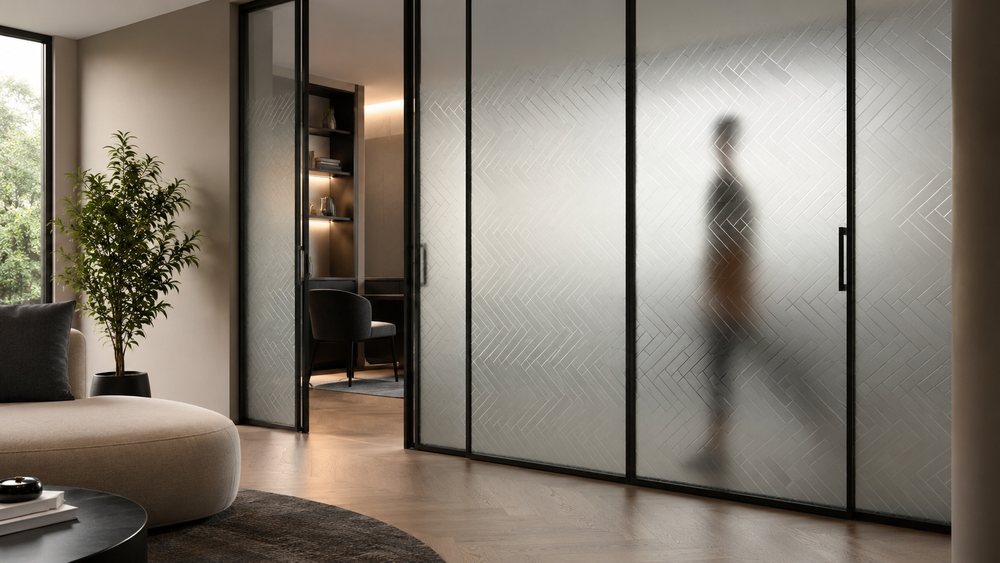 Privacy and decorative window film